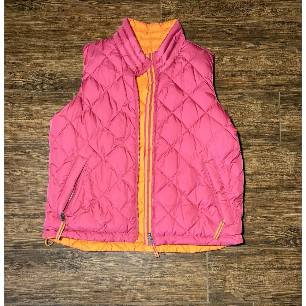 Coldwater Creek Reversible Down Puffer Vest - M